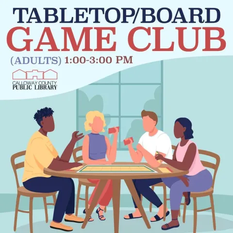 Tabletop/Board Game Club for Adults