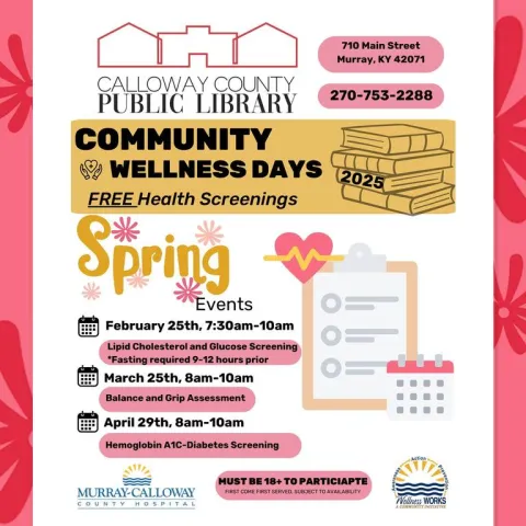 Community Wellness Days Spring Events