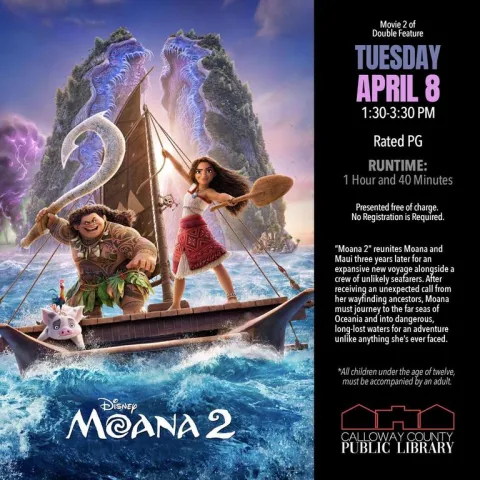 Double Feature Movie - Moana 2