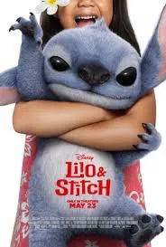 A movie poster featuring Lilo & Stitch.