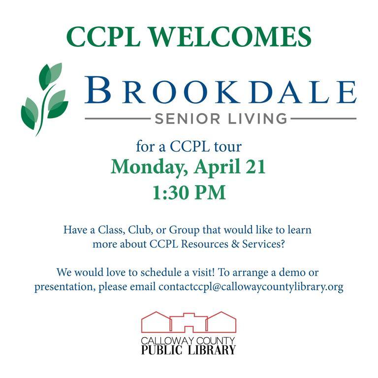 CCPL Welcomes Brookdale of Murray Assisted Living for Tour