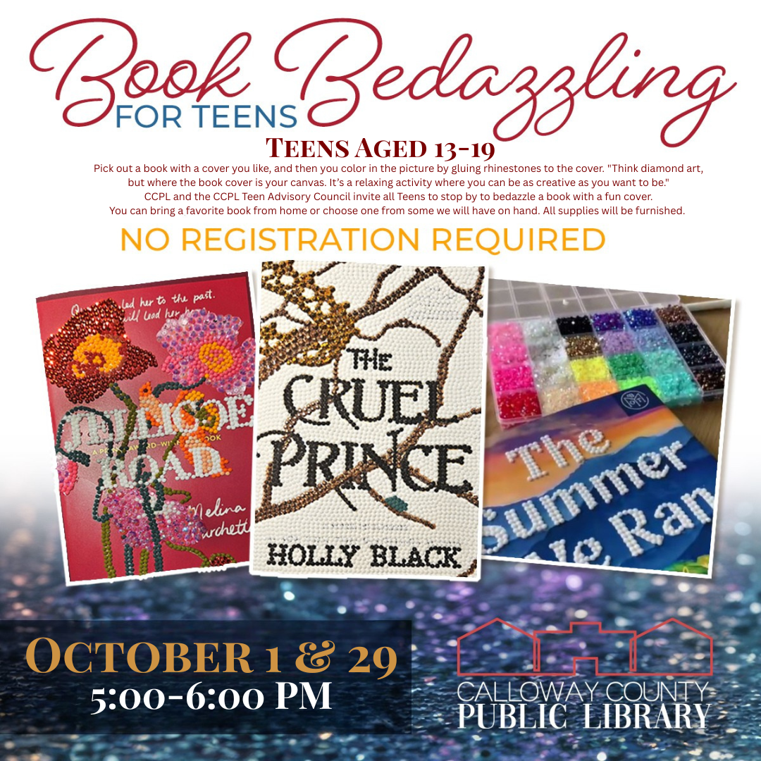 Book Bedazzling for Teens.