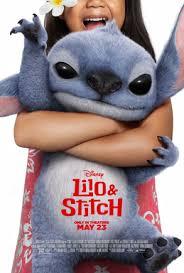 A movie poster featuring Lilo & Stitch.