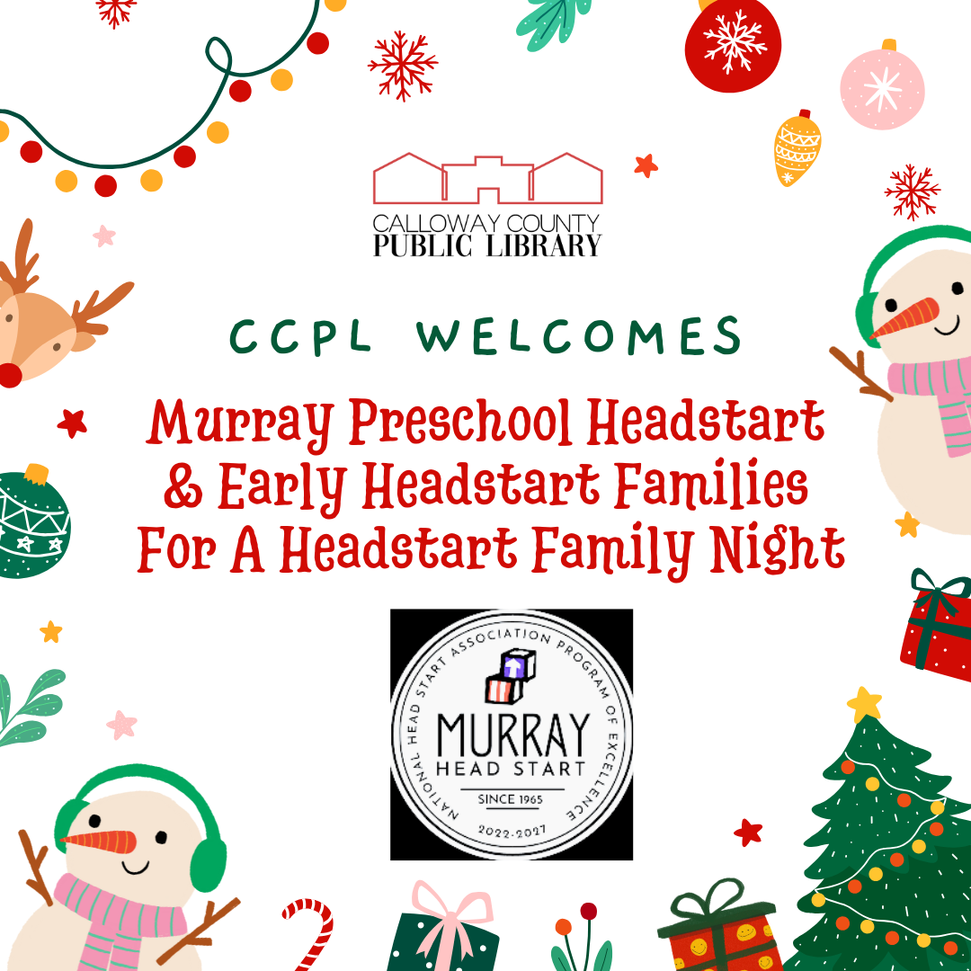 Headstart Family Night Flyer with Christmas images.